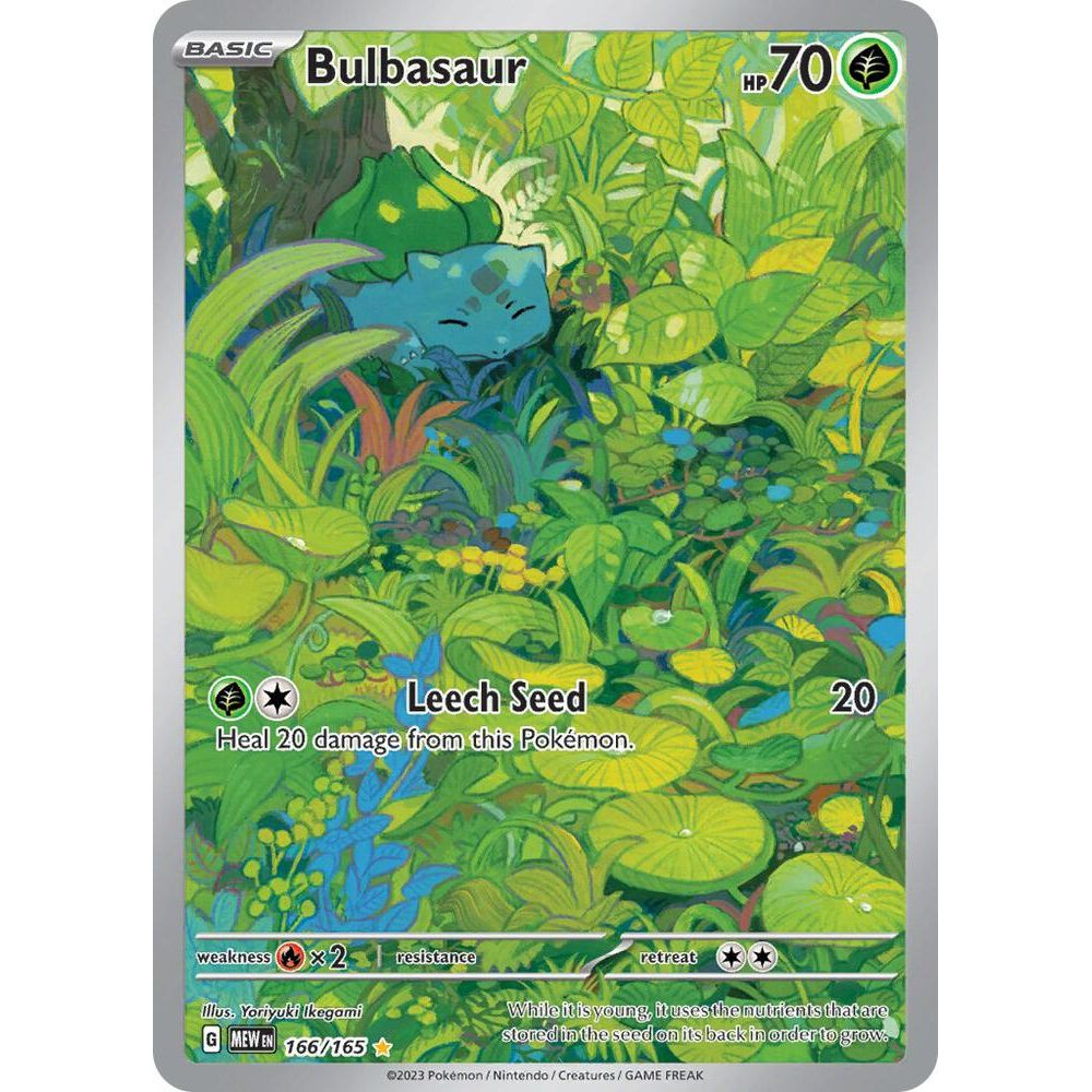 Bulbasaur - 166/165 - SV: Scarlet & Violet 151 (MEW)