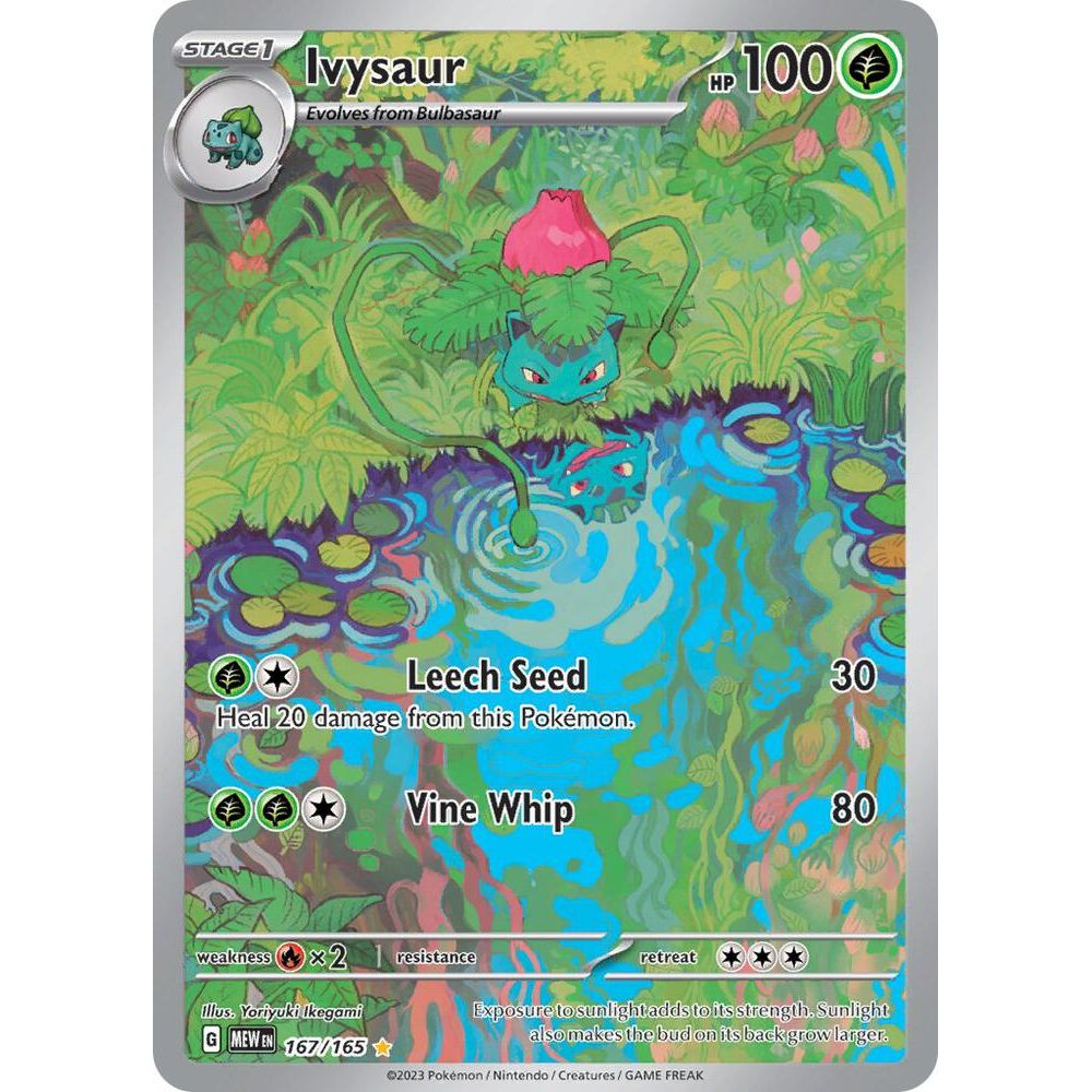 Ivysaur - 167/165 - SV: Scarlet & Violet 151 (MEW)