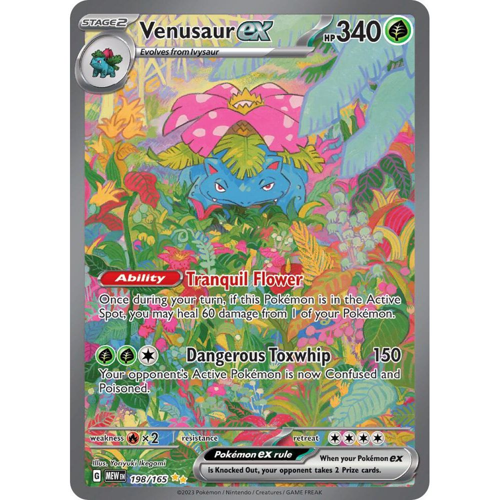 Venusaur ex - 198/165 - SV: Scarlet & Violet 151 (MEW)