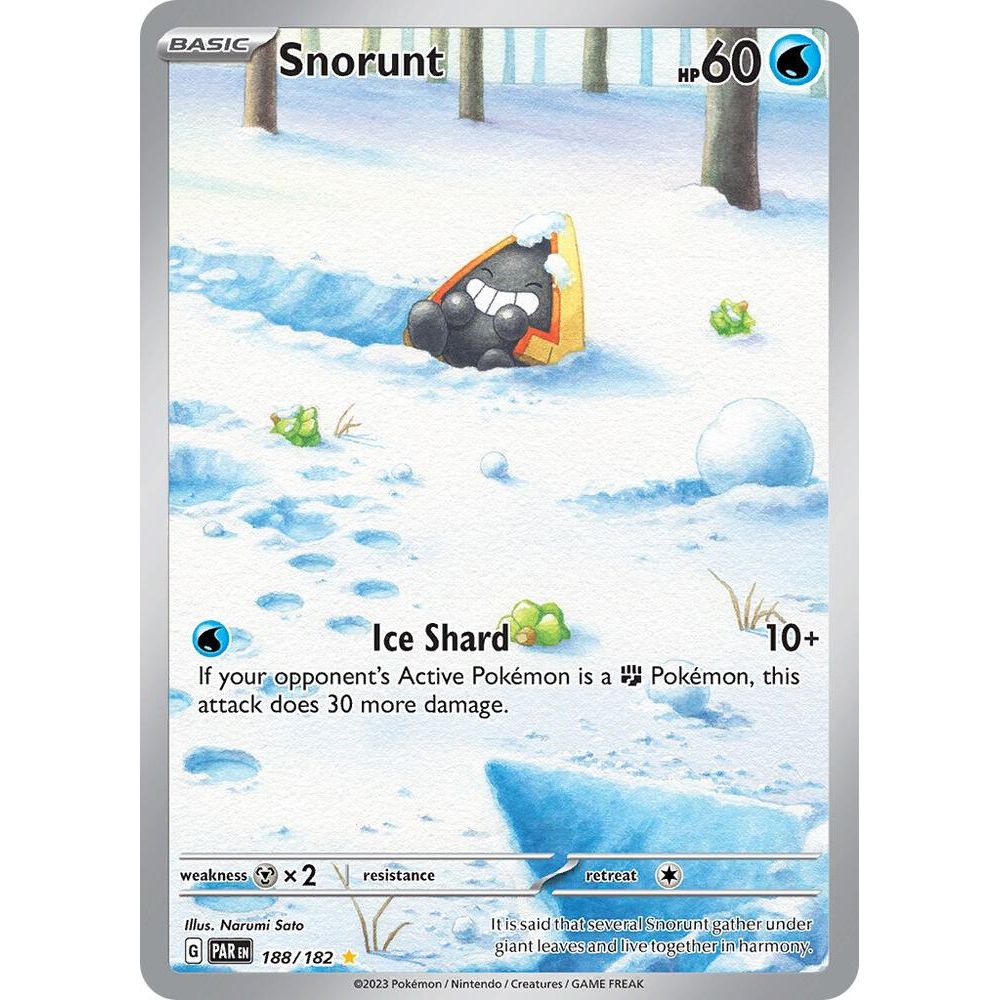 Snorunt - 188/182 - SV04: Paradox Rift (PAR)
