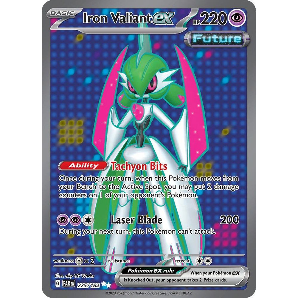 Iron Valiant ex - 225/182 - SV04: Paradox Rift (PAR)