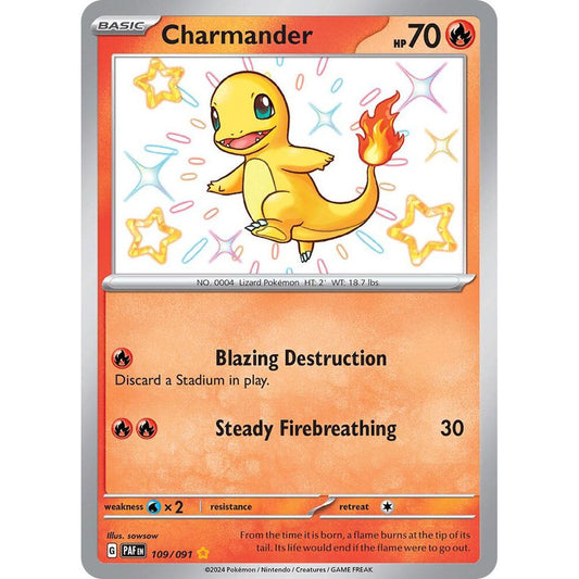 Charmander - 109/091 - SV: Paldean Fates (PAF)