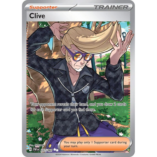 Clive - 227/091 - SV: Paldean Fates (PAF)