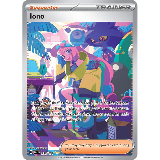 Iono - 237/091 - SV: Paldean Fates (PAF)