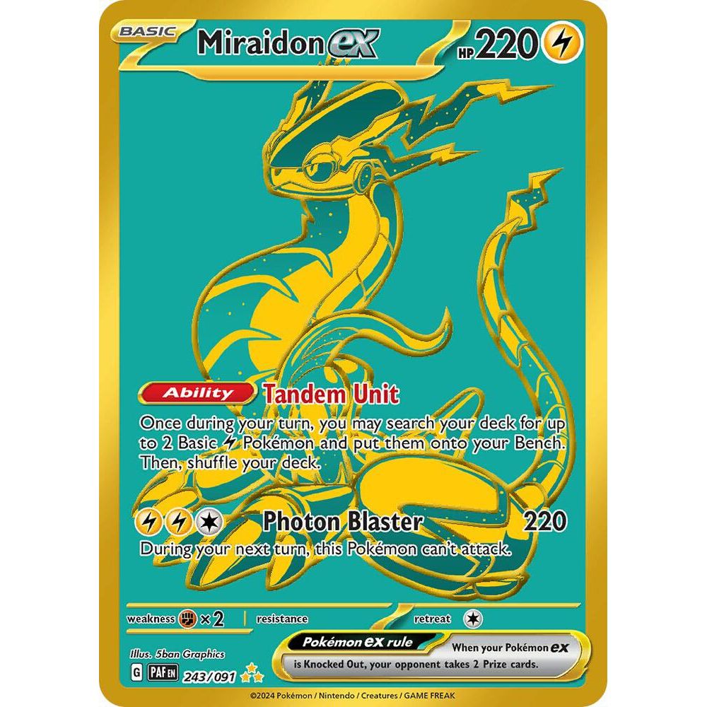 Miraidon ex - SV: Paldean Fates (PAF)
