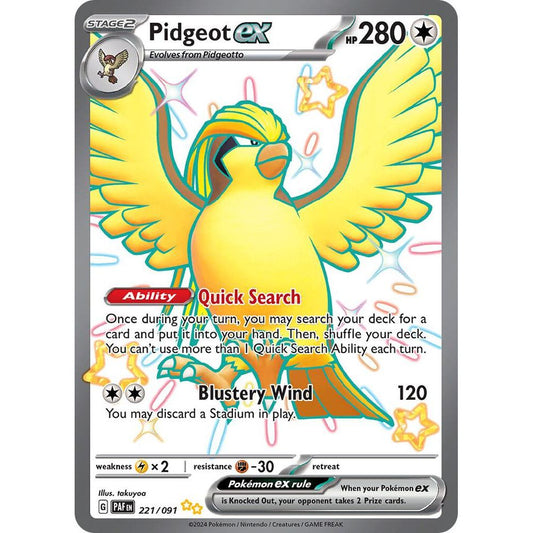 Pidgeot ex - SV: Paldean Fates (PAF)