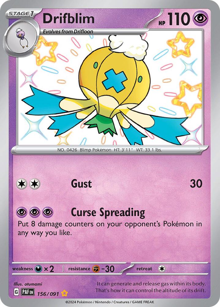 Drifblim - SV: Paldean Fates (PAF)