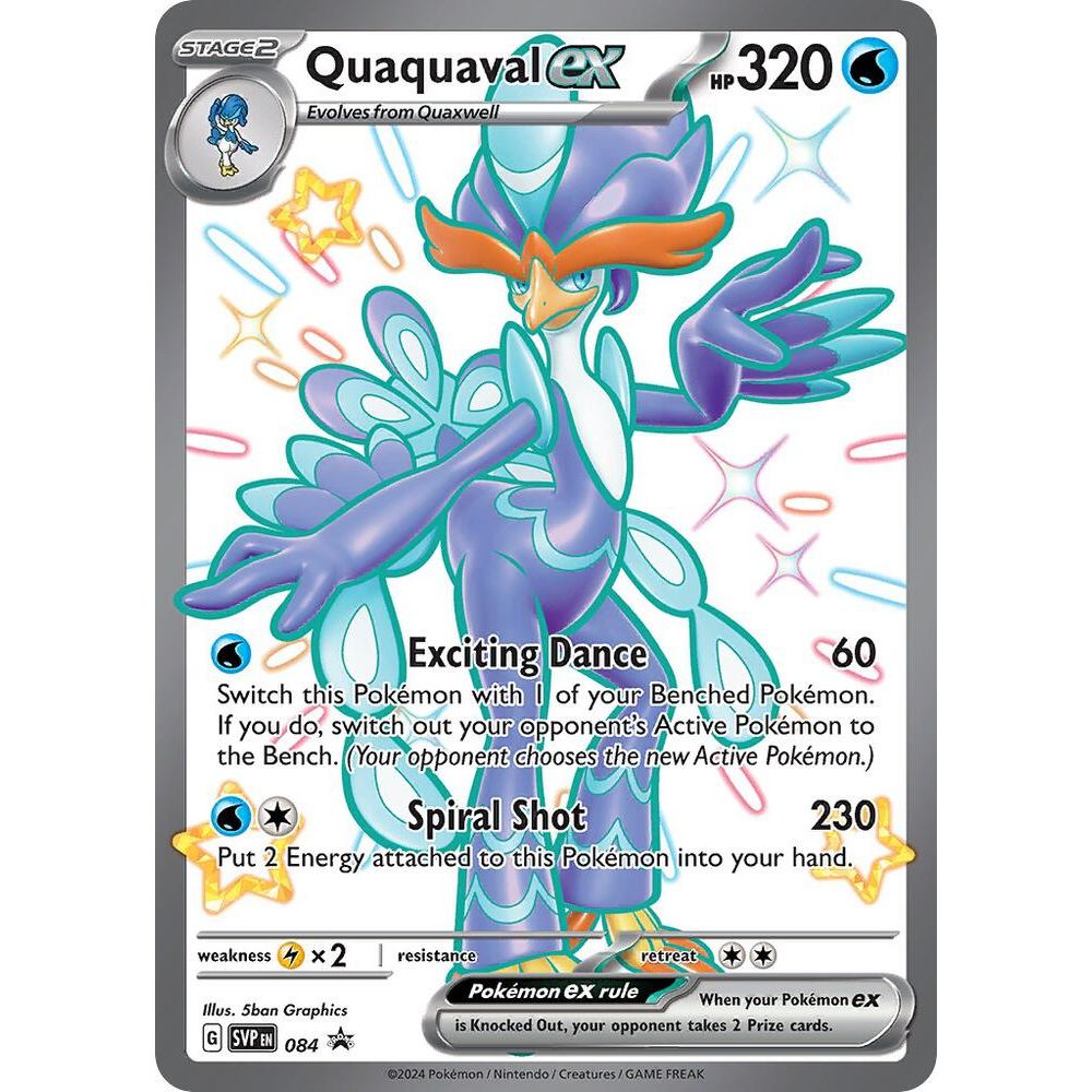 Quaquaval ex - 084 - SV: Scarlet & Violet Promo Cards (SVP)