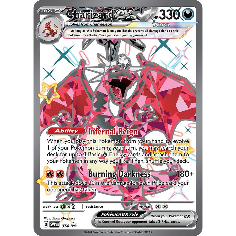 Charizard ex - 074 - SV: Scarlet & Violet Promo Cards (SVP)
