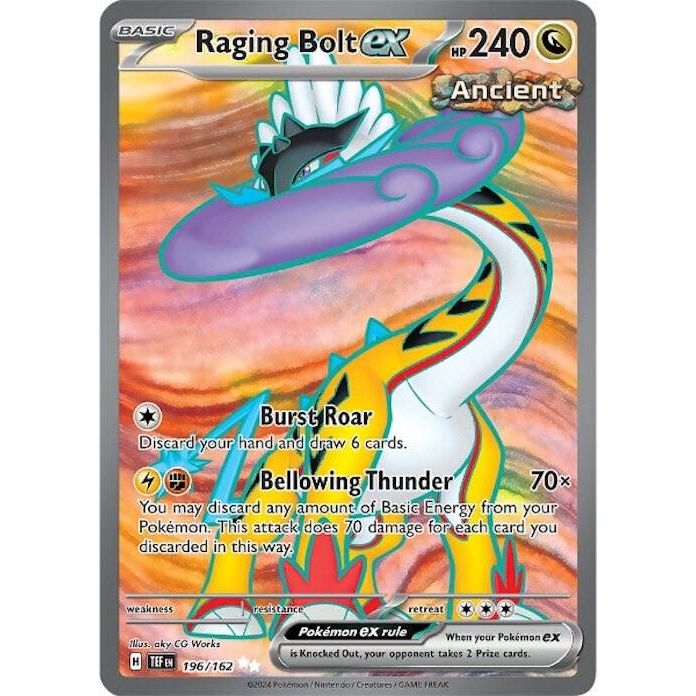Raging Bolt ex - 196/162 - SV05: Temporal Forces (TEF)