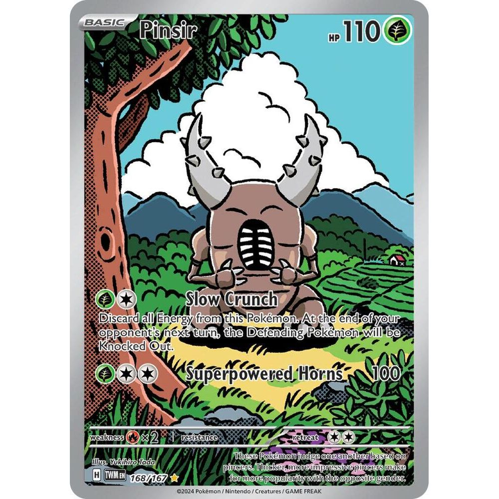 Pinsir - 168/167 - SV06: Twilight Masquerade (TWM)