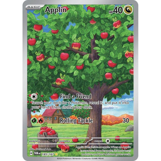 Applin - 185/167 - SV06: Twilight Masquerade (TWM)
