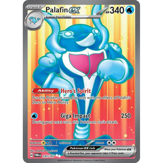 Palafin ex - 193/167 - SV06: Twilight Masquerade (TWM)
