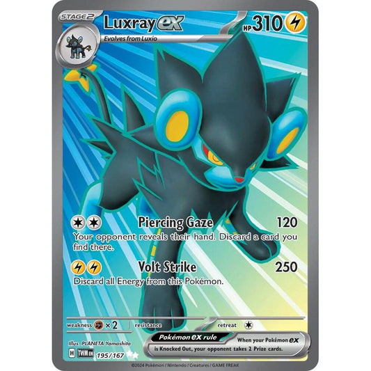 Luxray ex - 195/167 - SV06: Twilight Masquerade (TWM)