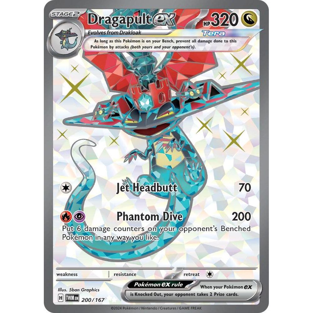 Dragapult ex - 200/167 - SV06: Twilight Masquerade (TWM)