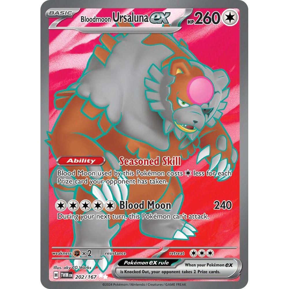 Bloodmoon Ursaluna ex - 202/167 - SV06: Twilight Masquerade (TWM)