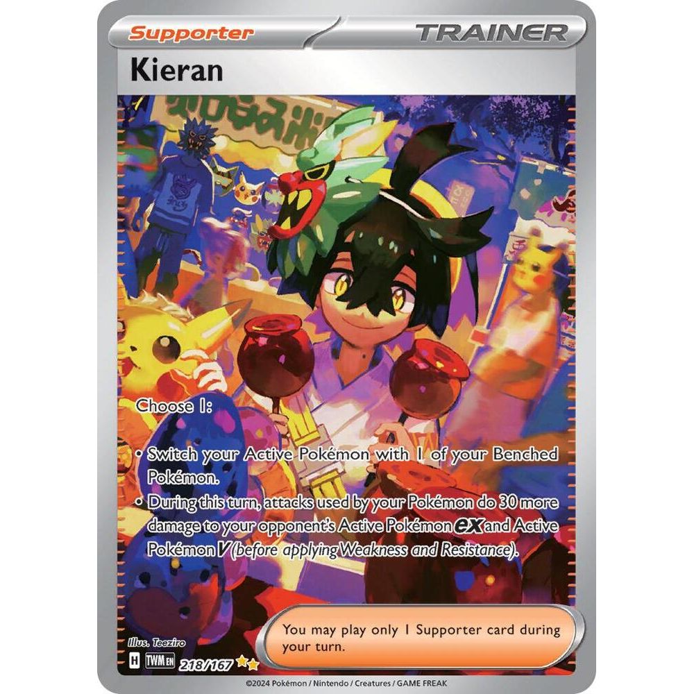 Kieran - 218/167 - SV06: Twilight Masquerade (TWM)