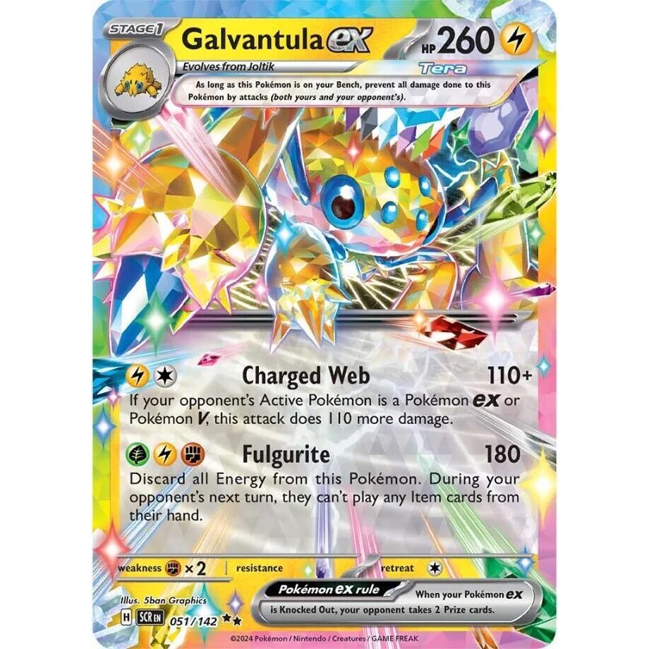 Galvantula ex - 051/142 - SV07: Stellar Crown (SV07)