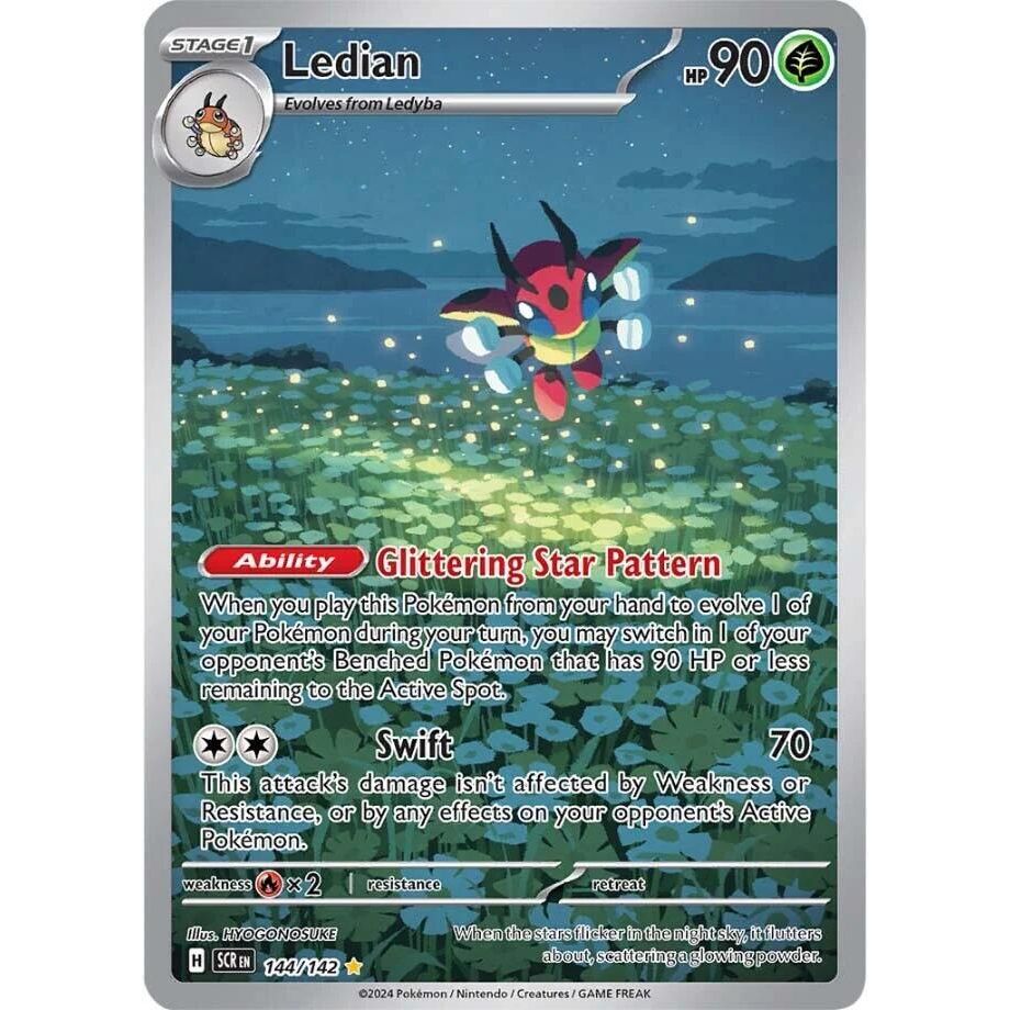 Ledian - 144/142 - SV07: Stellar Crown (SV07)