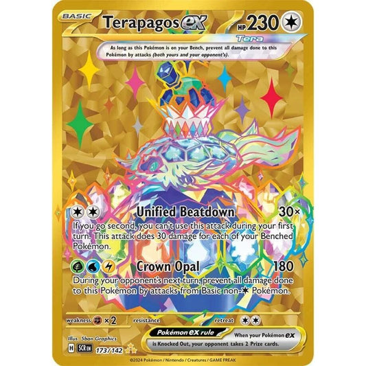 Terapagos ex - 173/142 - SV07: Stellar Crown (SV07)