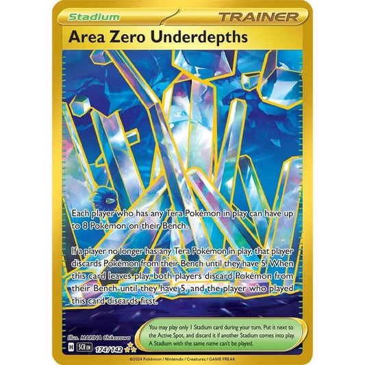 Area Zero Underdepths - 174/142 - SV07: Stellar Crown (SCR)