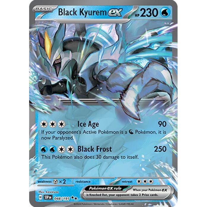 Black Kyurem ex - 048/191 - SV08: Surging Sparks (SSP)