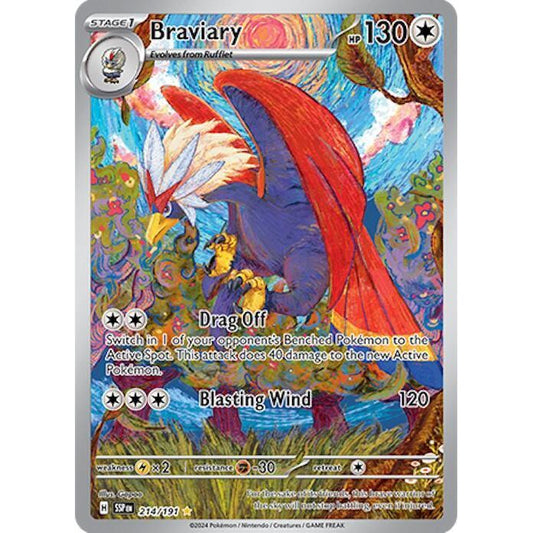 Braviary - 214/191 - SV08: Surging Sparks (SV08)