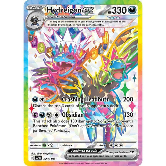 Hydreigon ex - 223/191 - SV08: Surging Sparks (SSP)