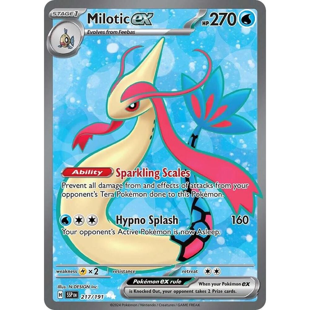 Milotic ex - 217/191 - SV08: Surging Sparks (SSP)