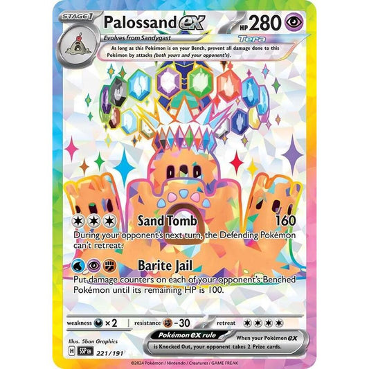 Palossand ex - 221/191 - SV08: Surging Sparks (SSP)