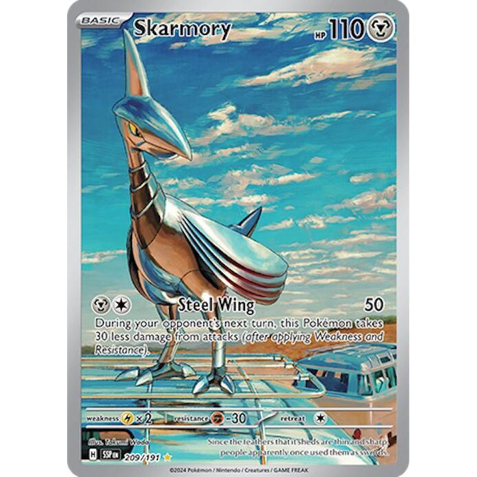 Skarmory - 209/191 - SV08: Surging Sparks (SSP)