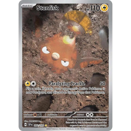 Stunfisk - 202/191 - SV08: Surging Sparks (SV08)