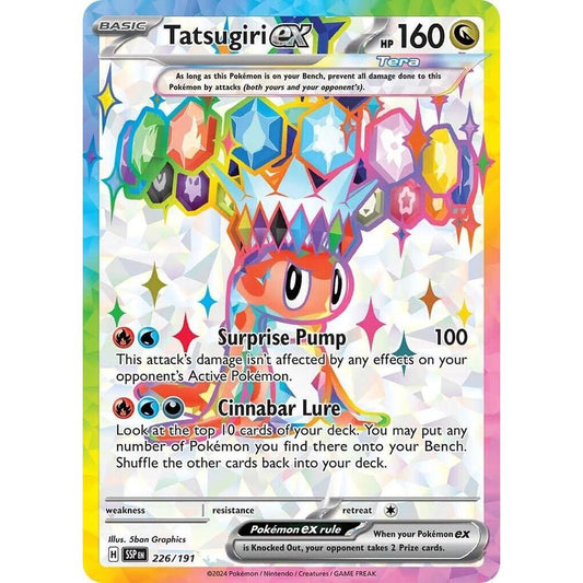 Tatsugiri ex - 226/191 - SV08: Surging Sparks (SSP)