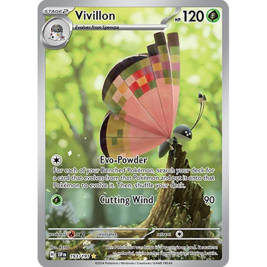 Vivillon - 193/191 - SV08: Surging Sparks (SV08)
