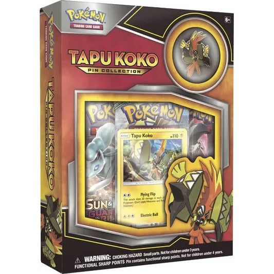 Pokémon TCG: Tapu Koko Pin Collection