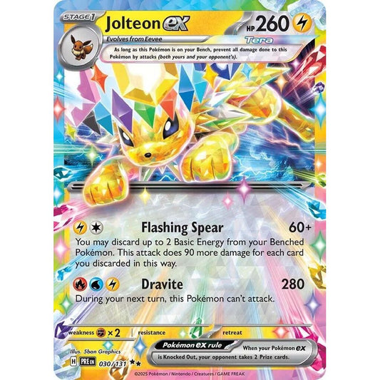 Jolteon ex - 030/131 - SV: Prismatic Evolutions (PRE)