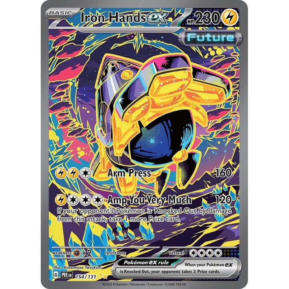 Iron Hands ex - 154/131 - SV: Prismatic Evolutions (PRE)
