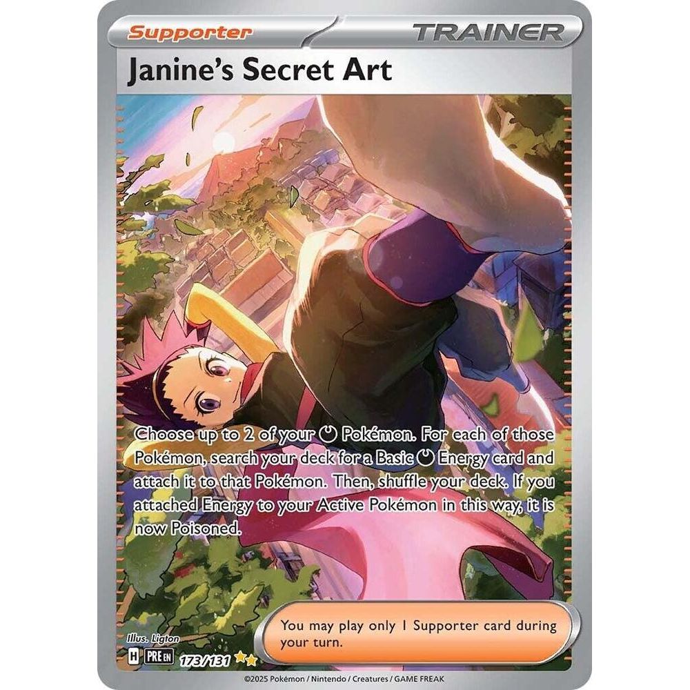 Janine's Secret Art - 173/131 - SV: Prismatic Evolutions (PRE)