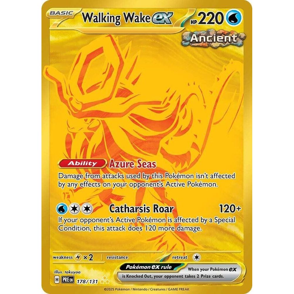 Walking Wake ex - SV: Prismatic Evolutions (PRE)