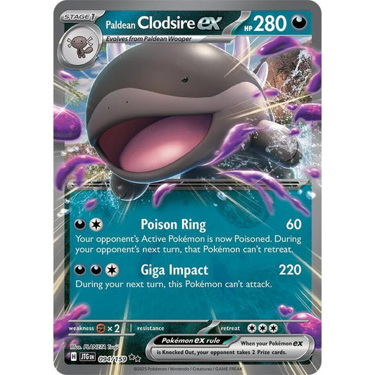 Paldean Clodsire ex - SV09: Journey Together (JTG)