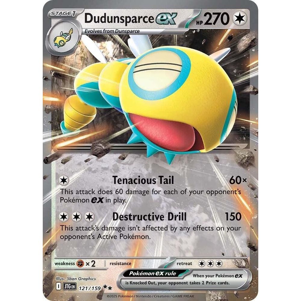 Dudunsparce ex - 121/159 - SV09: Journey Together (JTG)