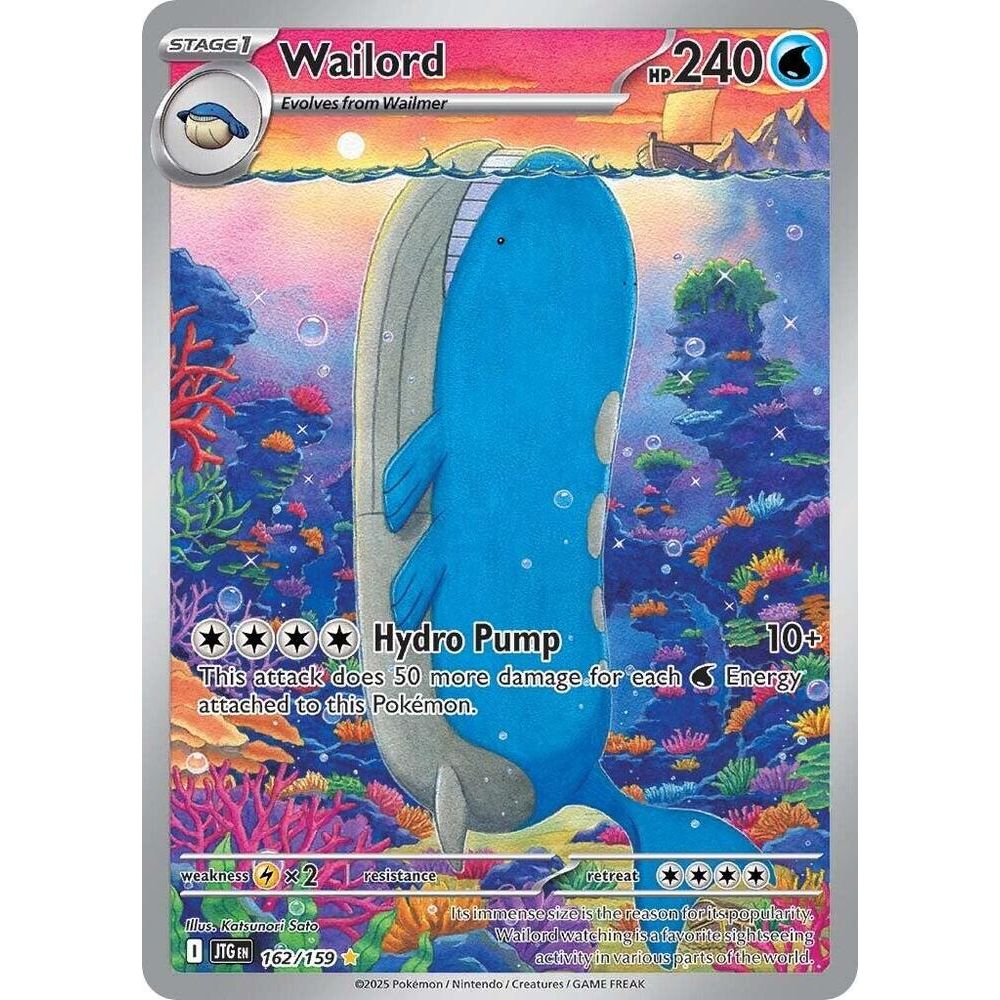 Wailord - 162/159 - SV09: Journey Together (JTG)