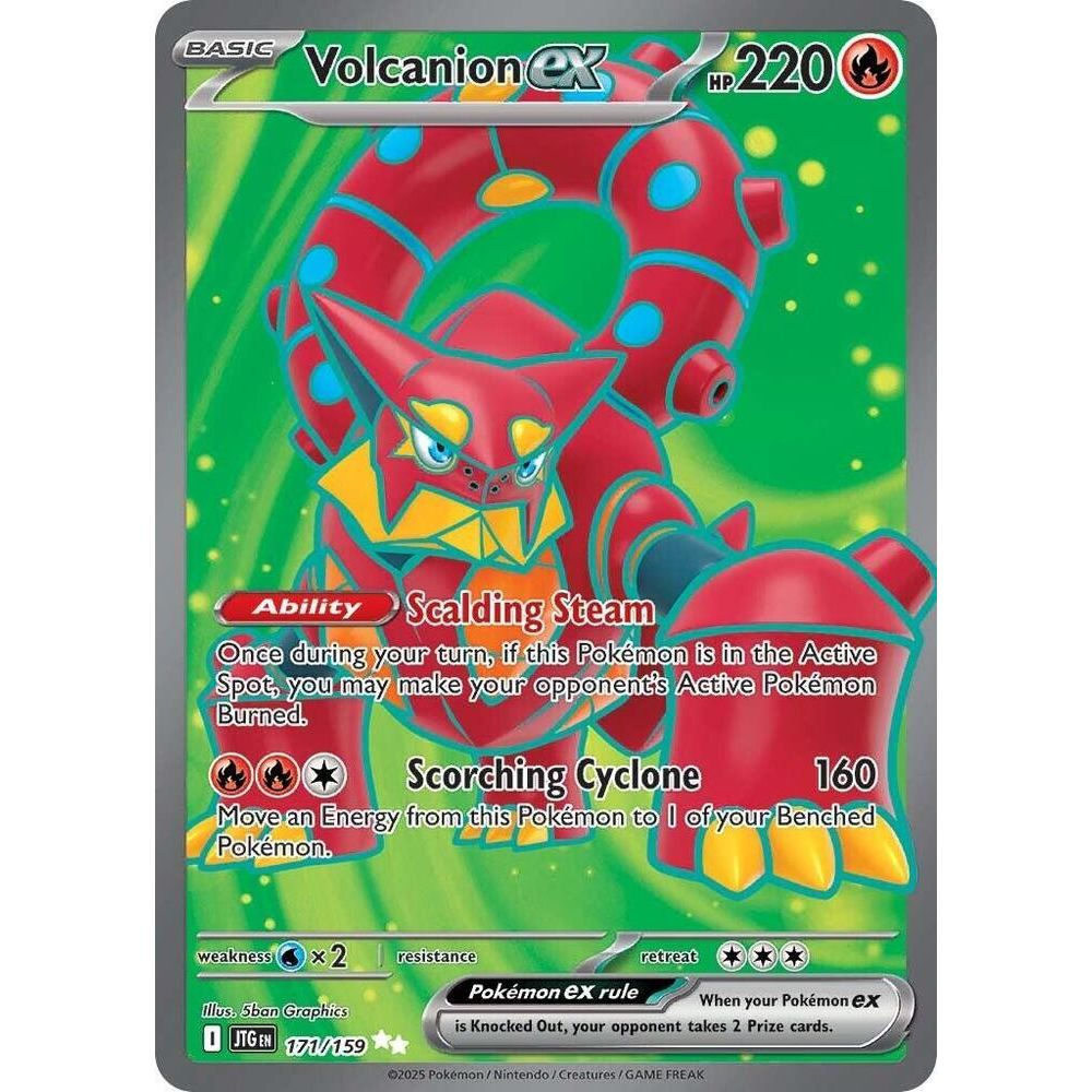 Volcanion ex - 171/159 - SV09: Journey Together (JTG) SV09: Journey Together