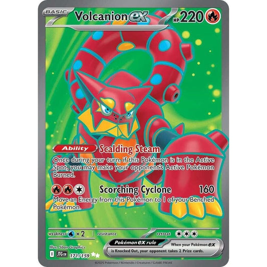 Volcanion ex - 171/159 - SV09: Journey Together (JTG) SV09: Journey Together