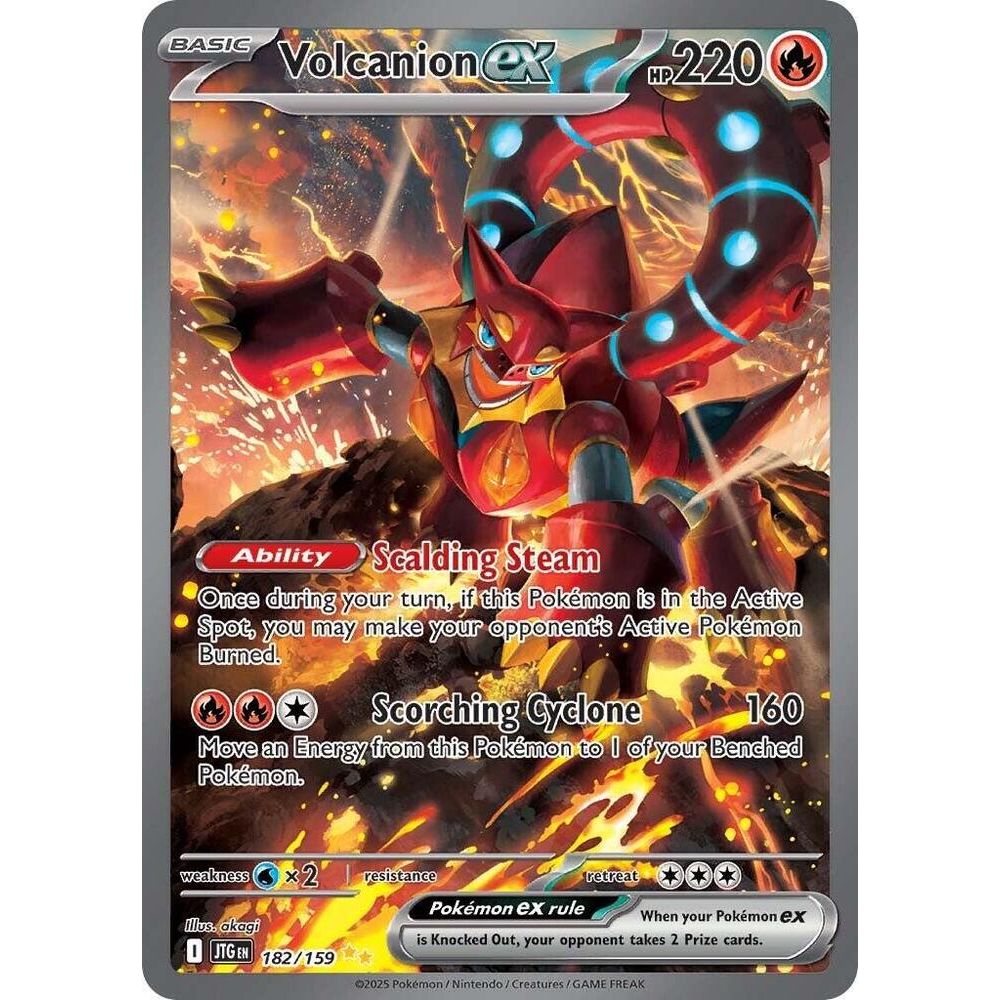 Volcanion ex - 182/159 - SV09: Journey Together (JTG)