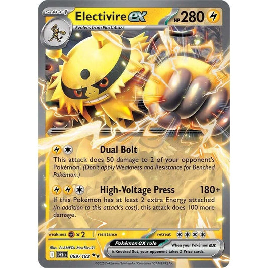 Electivire ex - 069/182 - SV10: Destined Rivals (DRI)