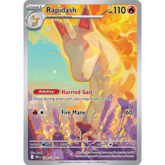 Rapidash - 189/182 - SV10: Destined Rivals (DRI)