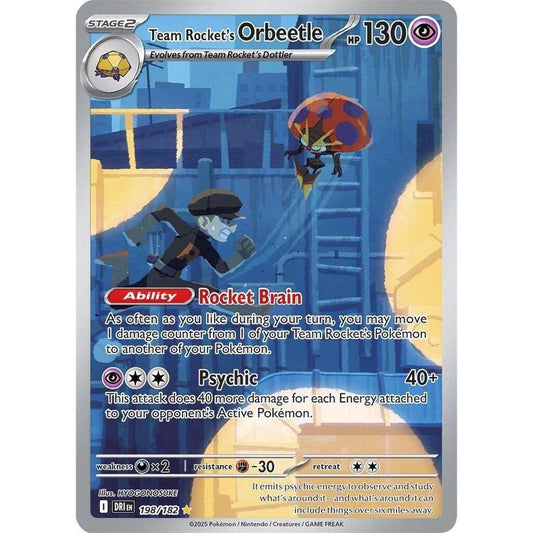 Team Rocket's Orbeetle - 198/182 - SV10: Destined Rivals (DRI)