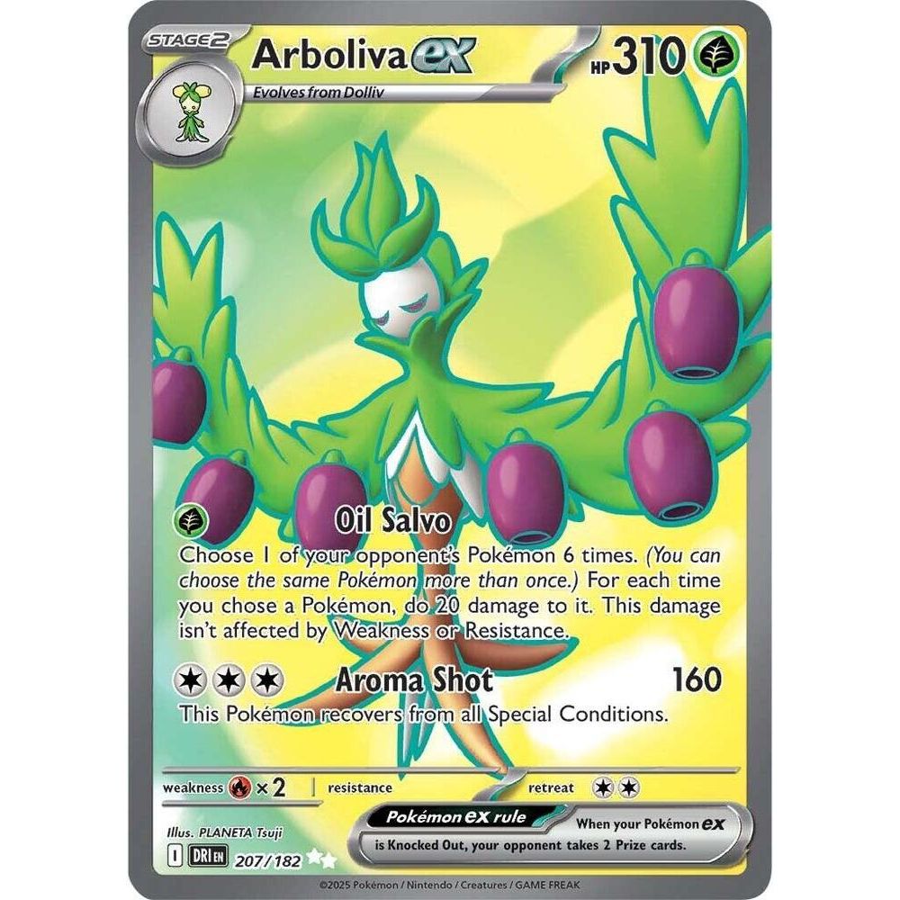 Arboliva ex - 207/182 - SV10: Destined Rivals (DRI)