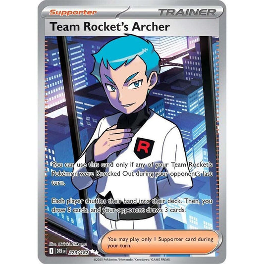 Team Rocket's Archer - 223/182 - SV10: Destined Rivals (DRI)